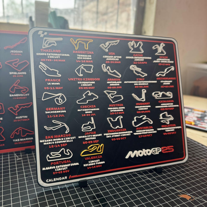 Calendario Moto GP25