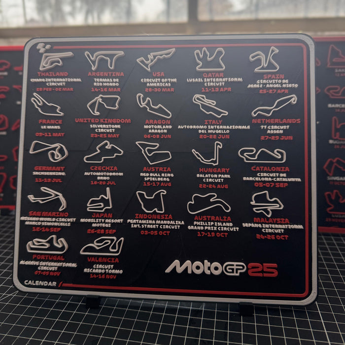 Calendario Moto GP25