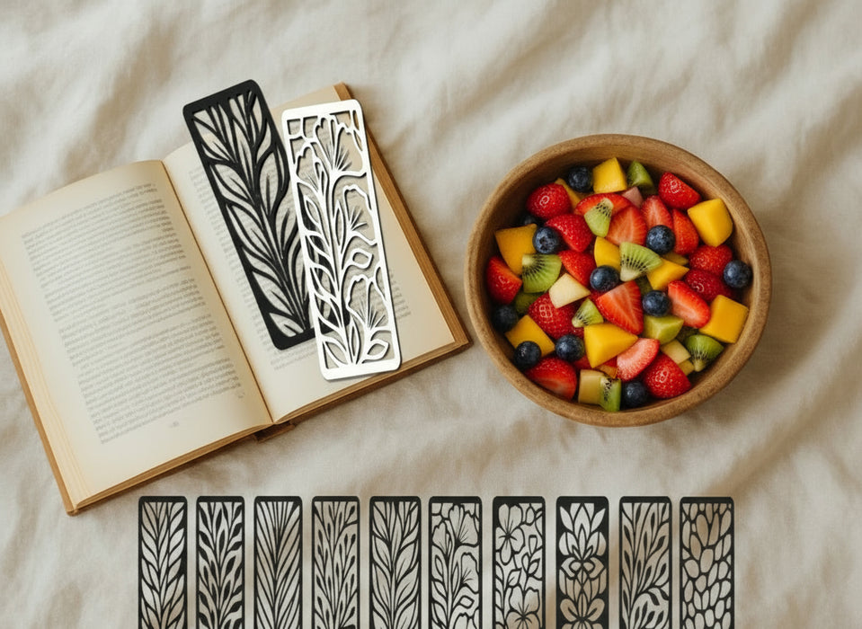 Marcadores de Paginas Modelo Florales