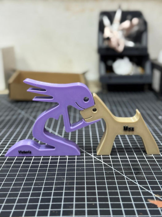 Figura impresa 3D personalizada