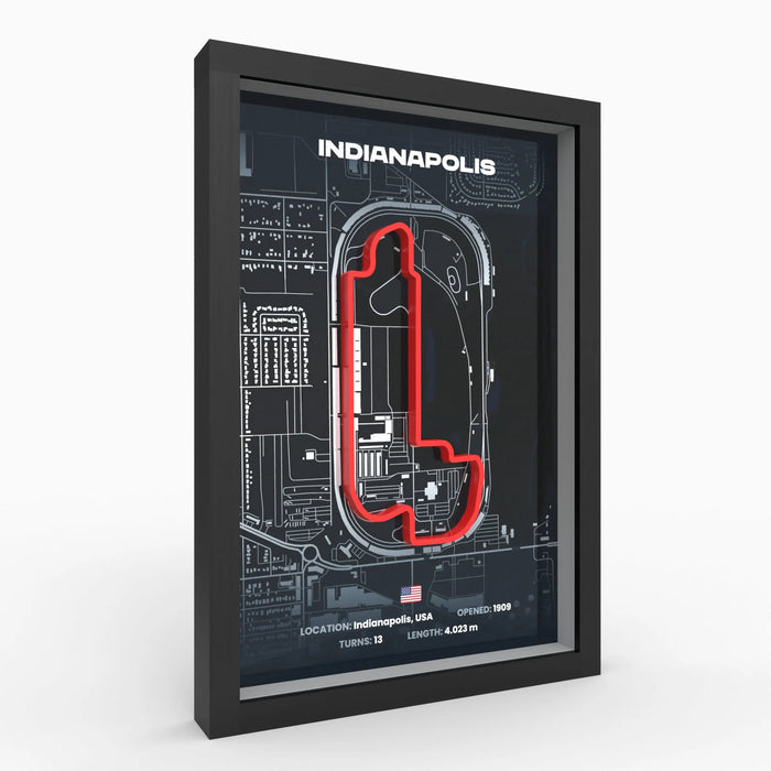 Poster 3D de las pistas de Formula 1