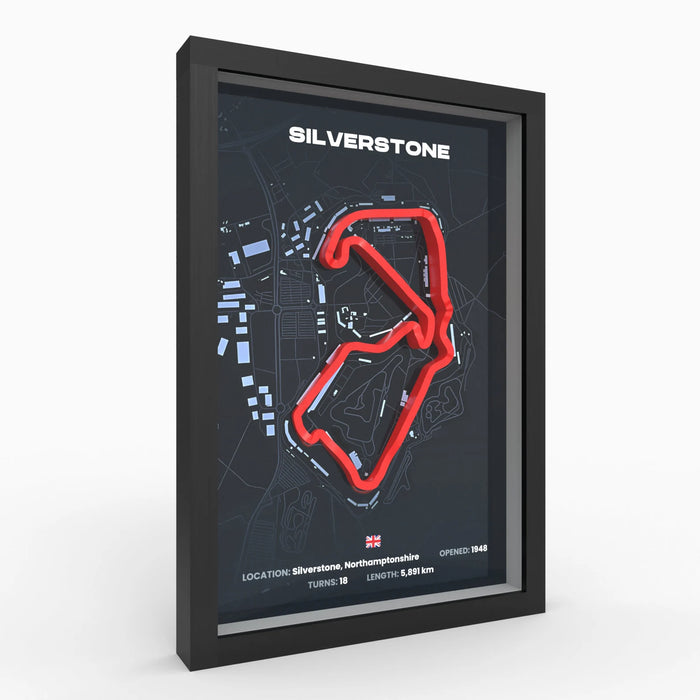 Poster 3D de las pistas de Formula 1