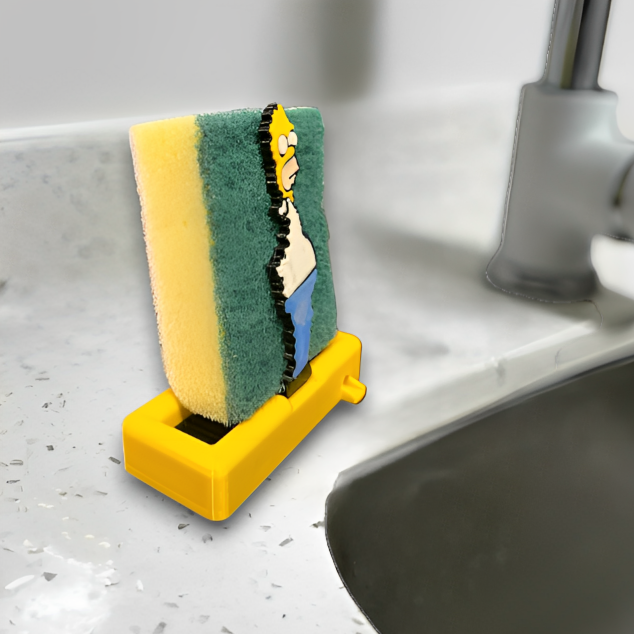 Porta Esponja Homero Simpson