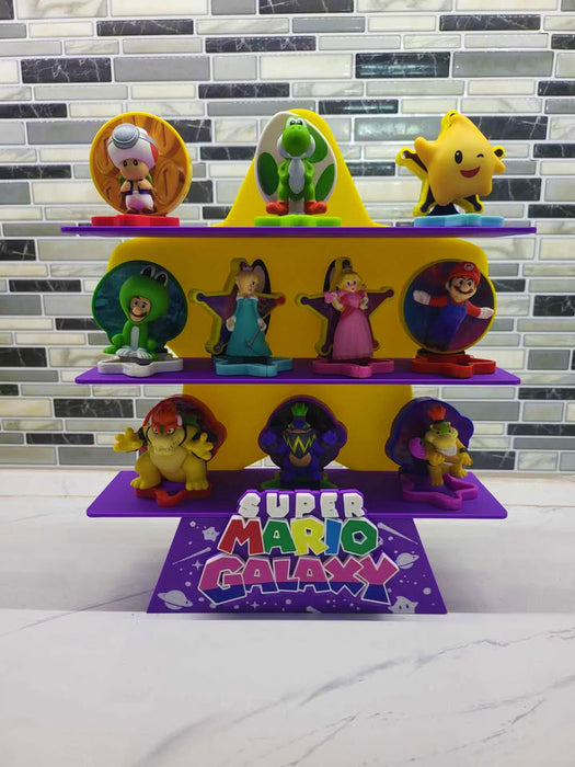 STAND para juguetes de McDonalds de Super Mario Galaxy
