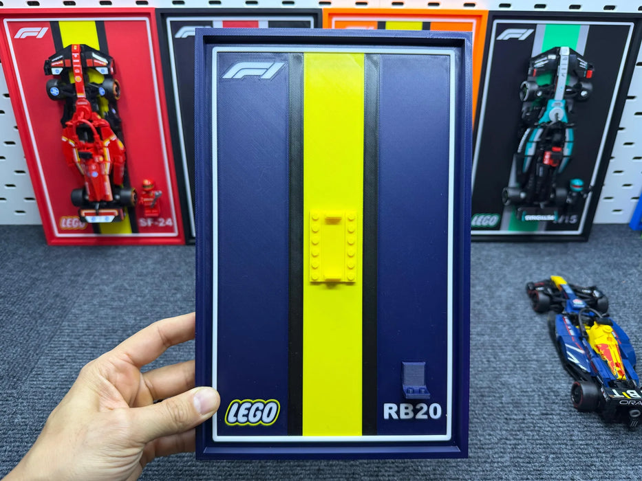 Base Impresa en 3D para Auto de Coleccion  de Formula 1 impreso en 3D Chile - Figura decorativa personalizada impresa en 3D