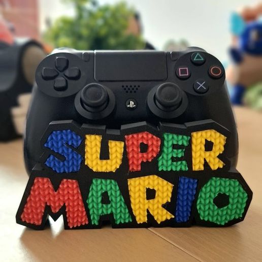 Porta Joystick Super Mario (Logo)