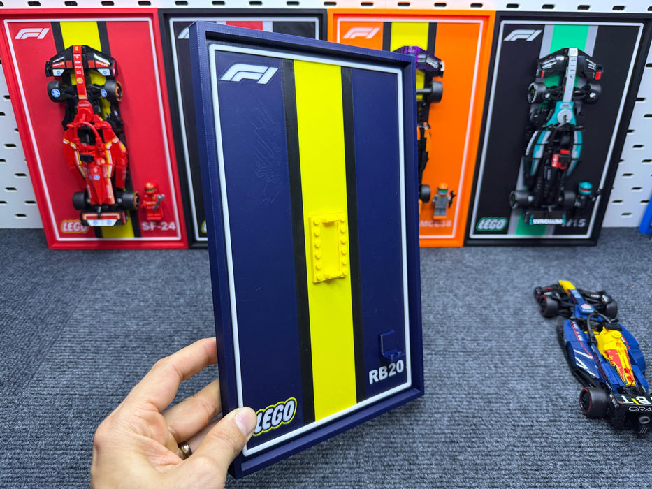 Base Impresa en 3D para Auto de Coleccion  de Formula 1