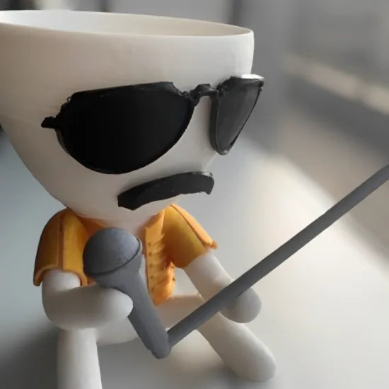 Maceta Fredy impreso en 3D Chile - Figura decorativa personalizada impresa en 3D