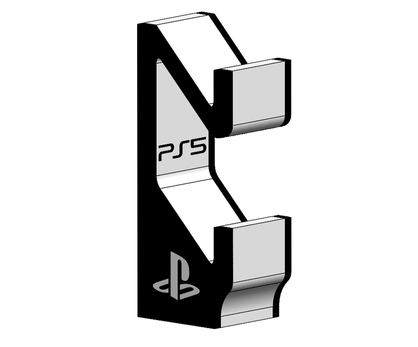 Soporte doble para controles PS5 impreso en 3D