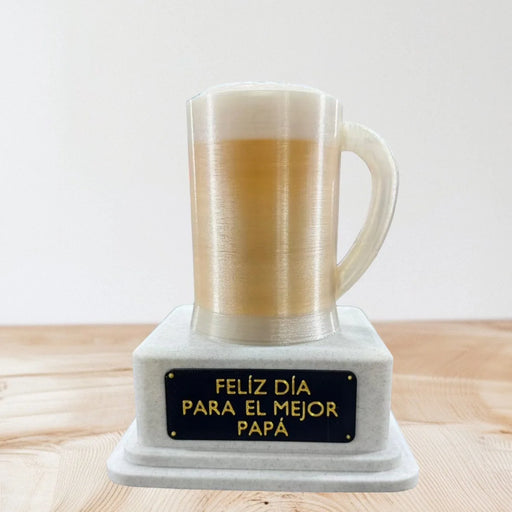 Trofeo Shopero día del Papá impreso en 3D Chile - Figura decorativa personalizada impresa en 3D