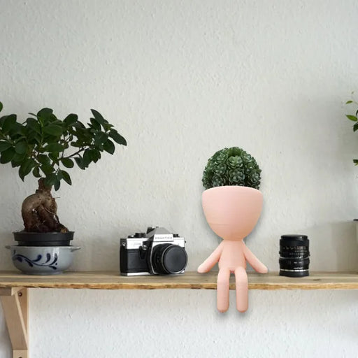 Maceta Boby Pose Piernas Colgando impreso en 3D Chile - Figura decorativa personalizada impresa en 3D