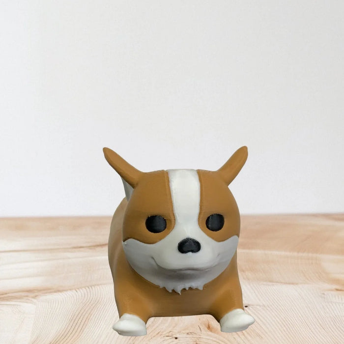 Corgipleto Porta Completo impreso en 3D Chile - Figura decorativa personalizada impresa en 3D