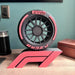 Neumático Decorativo F1 Pirelli + Base impreso en 3D Chile - Figura decorativa personalizada impresa en 3D