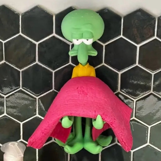 Calamardo Porta Paño Cocina impreso en 3D Chile - Figura decorativa personalizada impresa en 3D
