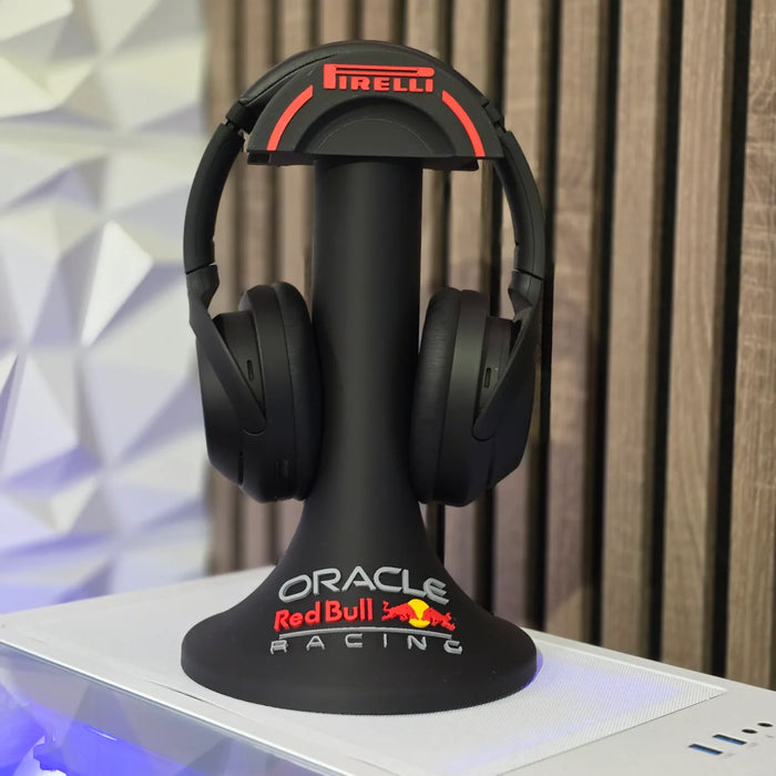 Soporte para auriculares con el logotipo del equipo de Fórmula 1 impreso en 3D Chile - Figura decorativa personalizada impresa en 3D
