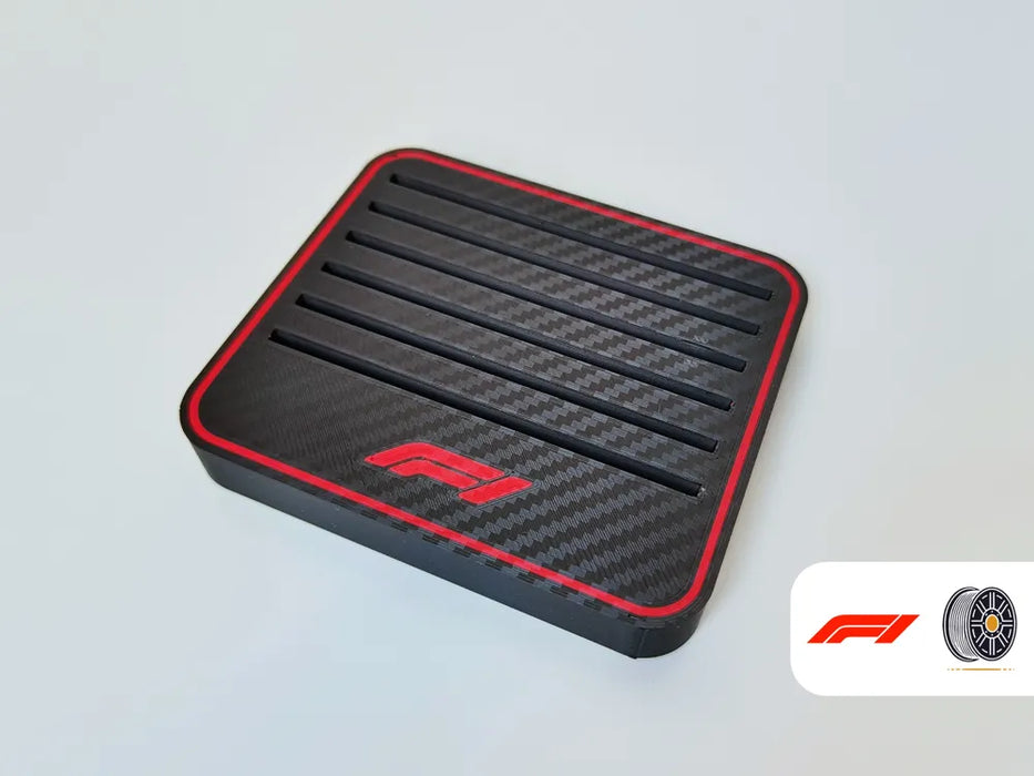 Juego de posavasos de circuito de Fórmula 1 | 6 circuitos emblemáticos