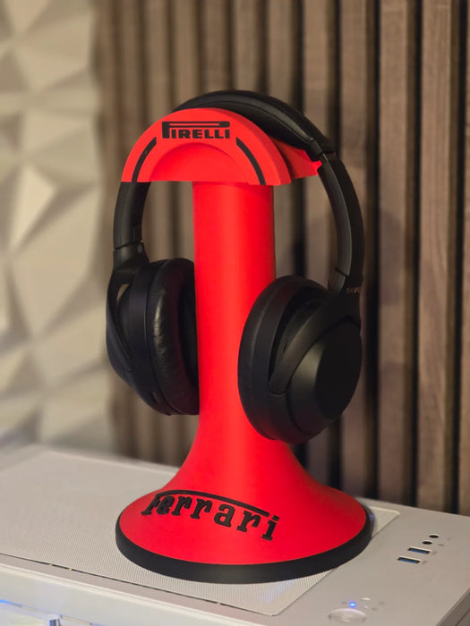 Soporte para auriculares con el logotipo del equipo de Fórmula 1 impreso en 3D Chile - Figura decorativa personalizada impresa en 3D