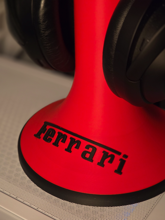 Soporte para auriculares con el logotipo del equipo de Fórmula 1
