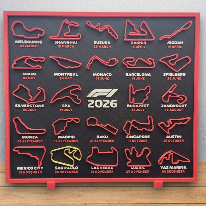Calendario Fórmula 1