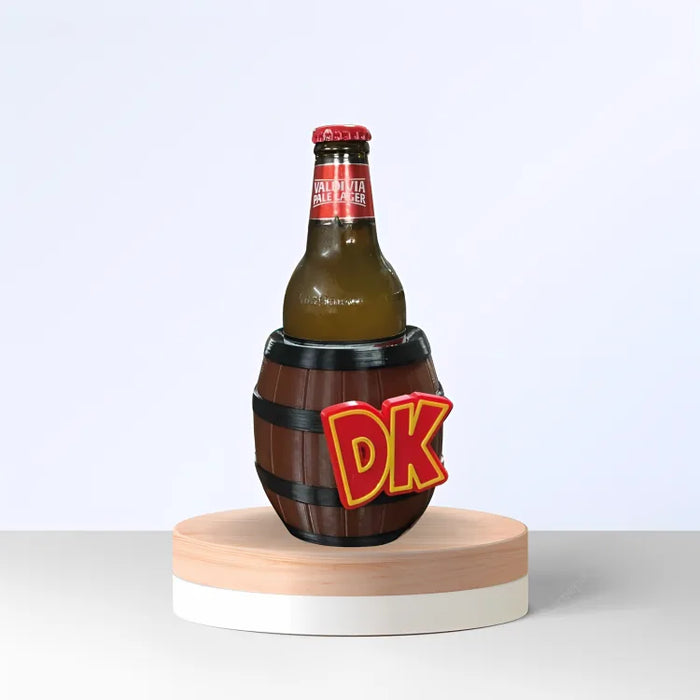 Porta Cerveza Barril Donkey Kong
