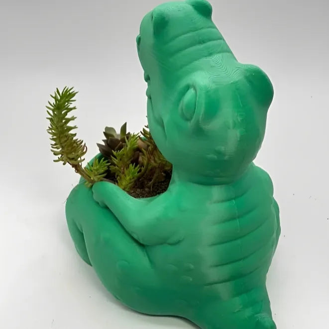 Maceta Dinosaurio impreso en 3D Chile - Figura decorativa personalizada impresa en 3D
