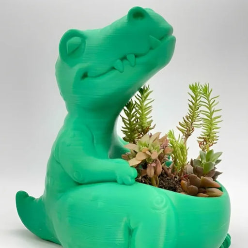Maceta Dinosaurio impreso en 3D Chile - Figura decorativa personalizada impresa en 3D
