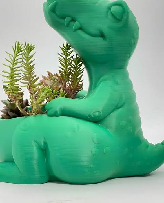 Maceta Dinosaurio impreso en 3D Chile - Figura decorativa personalizada impresa en 3D