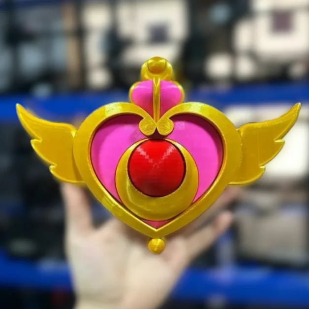 Broche Sailor Moon impreso en 3D Chile - Figura decorativa personalizada impresa en 3D