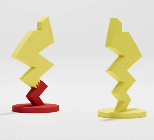 Soporte para audifonos Cola Pikachu impreso en 3D Chile - Figura decorativa personalizada impresa en 3D