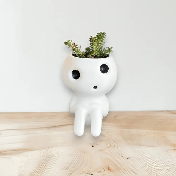 Macetas Kodamas, Espiritus de los árboles impreso en 3D Chile - Figura decorativa personalizada impresa en 3D