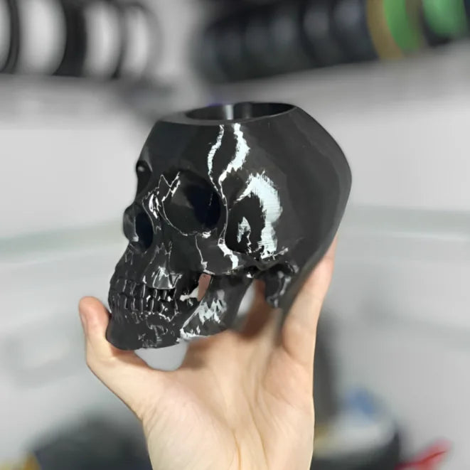Macetas Calavera impreso en 3D Chile - Figura decorativa personalizada impresa en 3D
