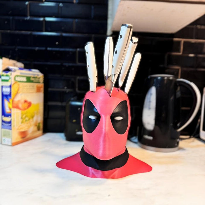 Soporte Porta Cuchillos Deadpool