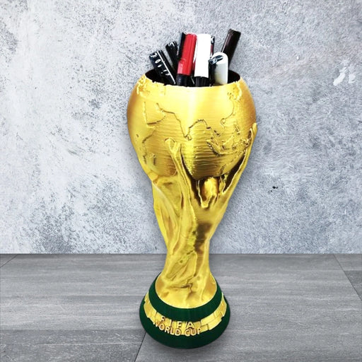 Copa Del Mundo Porta Lápices O Maceta impreso en 3D Chile - Figura decorativa personalizada impresa en 3D