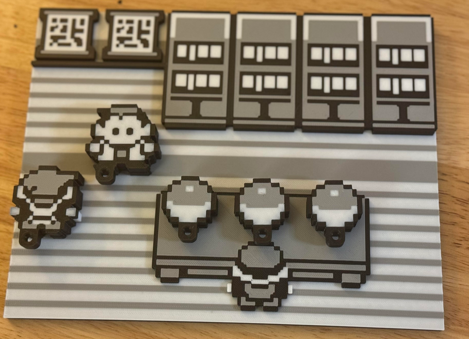 🧲 Porta Llaves Pokémon Magnético — Edición Starter Select OG