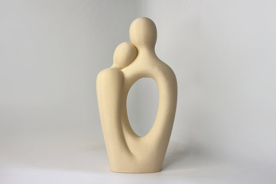 Dúo Eterno - Escultura de Amor
