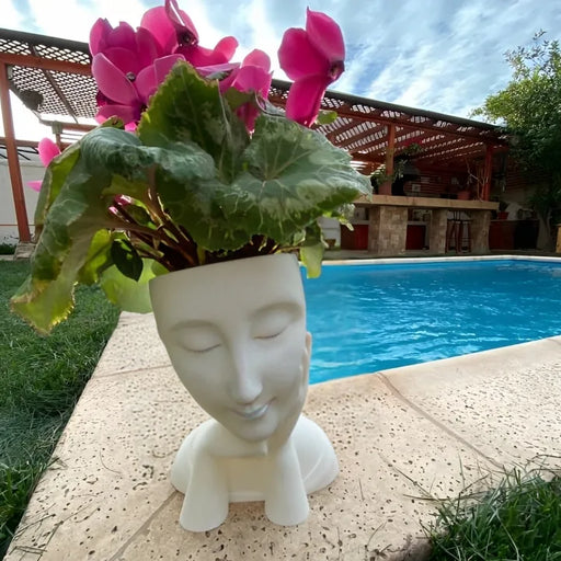 Maceta Mujer Pensante impreso en 3D Chile - Figura decorativa personalizada impresa en 3D
