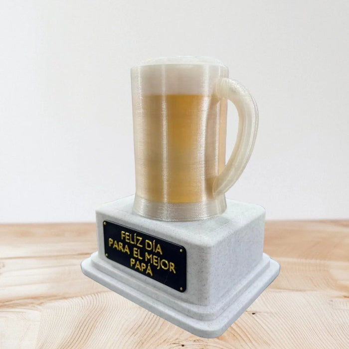 Trofeo Shopero día del Papá impreso en 3D Chile - Figura decorativa personalizada impresa en 3D
