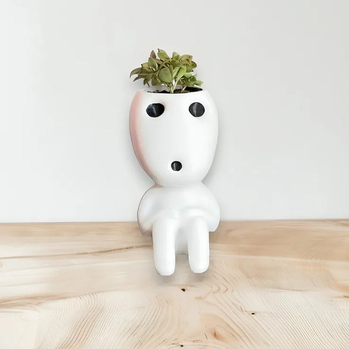 Macetas Kodamas, Espiritus de los árboles impreso en 3D Chile - Figura decorativa personalizada impresa en 3D