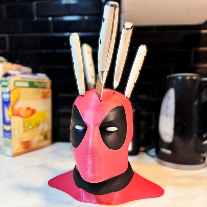 Soporte Porta Cuchillos Deadpool