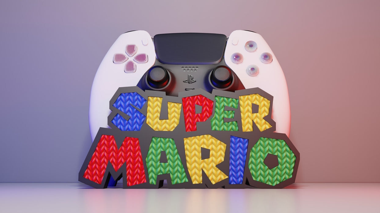 Porta Joystick Super Mario (Logo)