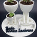 Maceta Familia 3 integrantes Sentados impreso en 3D Chile - Figura decorativa personalizada impresa en 3D