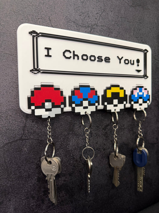 🎮 Porta Llaves Pokémon — Edición Game Boy Pixel