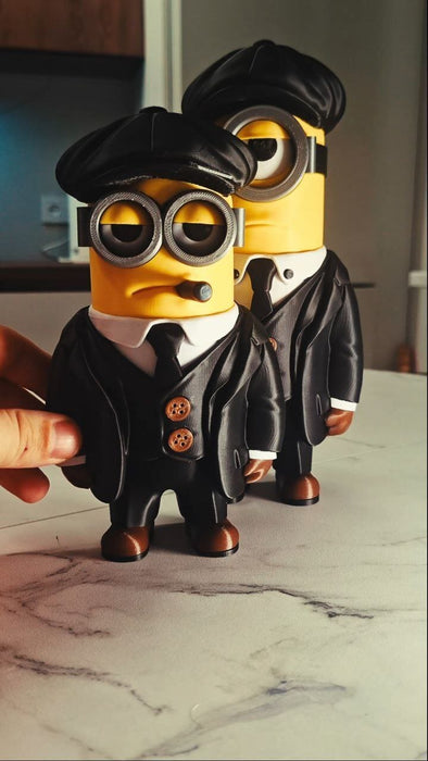 Colección de minions estilo Peaky Blinders