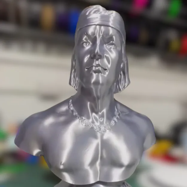 Busto Colo Colo impreso en 3D Chile - Figura decorativa personalizada impresa en 3D