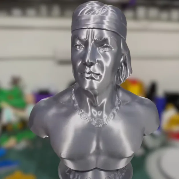 Busto Colo Colo impreso en 3D Chile - Figura decorativa personalizada impresa en 3D