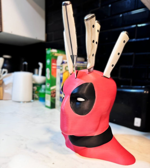 Soporte Porta Cuchillos Deadpool