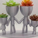 Maceta Familia 4 Integrantes impreso en 3D Chile - Figura decorativa personalizada impresa en 3D