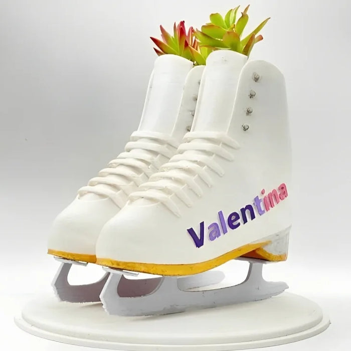 Maceta Patines impreso en 3D Chile - Figura decorativa personalizada impresa en 3D