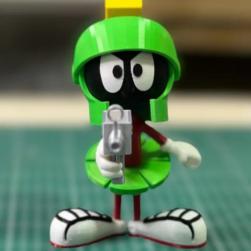 Figura Marvin el Marciano impreso en 3D Chile - Figura decorativa personalizada impresa en 3D