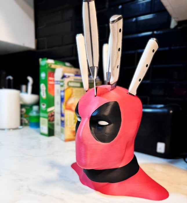 Soporte Porta Cuchillos Deadpool